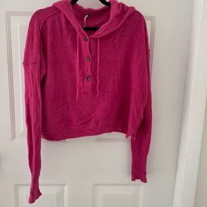 Free People Cashmere Oversized Sweater